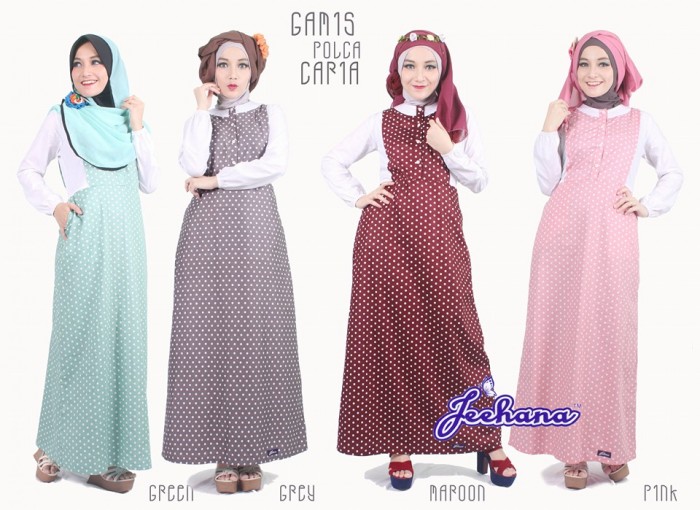 Official Store  Gamis Polca Caria